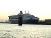 Queen Mary II;  Another habor trip;  Hamburg Germany; Profile: Rowald; 