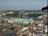 City Hall and Alster...; Hamburg, Germany; Profile: Rowald;