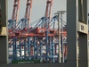 Cranes; Habor, Hamburg, Germany; Profil: Rowald;