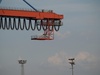 Cranes;  Habor, Hamburg, Germany; Profil: Rowald; 