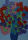 Zwergastern; 50 x 70 cm; EUR 125,-; Profile: Gitta;