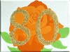 achtzig<br />16x24 cm<br /> Auftrag; Profil: Gitta;