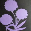 Violetta; 40 x 40 cm; EUR 60,-; Profil: Gitta;