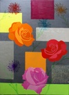 Rosenschach; 50 x 70 cm; EUR 125,-; Profil: Gitta;