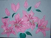 Lilien; 30 x 40 cm; EUR 60,-; Profile: Gitta;