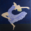 Tanzen; 40 x 40 cm; EUR 60,-; Profil: Gitta;