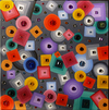 Knöpfe; 40x40 cm; Profile: Gitta; 