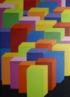Schachteln; 50 x 70 cm; EUR 125,-; Profil: Gitta;