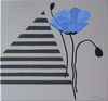 Mohnia; 40 x 40 cm; EUR 60,-; Profil: Gitta;