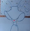 Perlenkauf; 50 x 50 cm; EUR 105,-; Profile: Gitta;